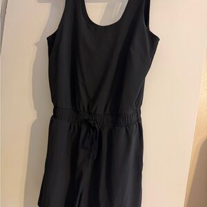 Breeze Black Romper
